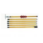 Fiberglass Ultraprotable High Voltage Brake Pull Rod For Power Construction for sale