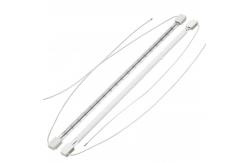 China 2500W 400V Infrared Heating Tubes white reflector for blowing machine supplier