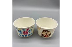 China Flexographic 500ml Biodegradable Paper Bowls Virgin Wood Pulp supplier