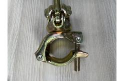 China Cast Iron Scaffolding And Accessories 48mm Diameter Pipe Clamp Swivel supplier