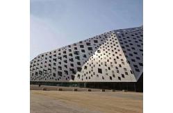 China Building Aluminium Curtain Wall Decorative Screen Partition Perforated supplier