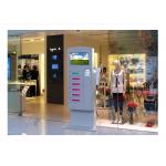 OEM Cell Phone Charging Stations Video Advertising Automatical Smart Kiosk Interactive Information for sale