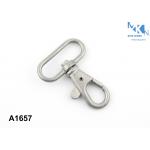 Polishing Metal Swivel Snap Hook / Nickel Swivel Hooks For Handbags