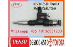 China Auto Parts 095000-6510 23670-E0080 23670-79016 DENSO Fuel Injector supplier