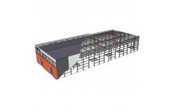 China Industrial JIS Steel Prefabricated Building Structure Vibration Prevent supplier