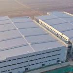 Corrosion Resistant Prefab Metal Warehouse Building OEM With Portal Frame for sale