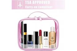 China Waterproof Shockproof Storage Cosmetic Toiletry Bag With Handle Strap supplier