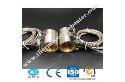 China 230V Hot Runner Spring Coil Nozzle Heater With Thermocouple supplier