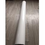 White Printable Sticker PVC Self Adhesive Vinyl sticker (100 micron 140 GSM) for solvent/eco-solvent printing for sale