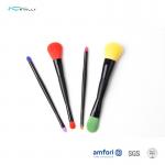 Paper Box Powder 4pcs Colorful Makeup Brush Set for sale