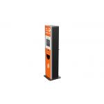 LCD Touchless Hand Sanitizer Free Standing Infrared Body Temperature for sale