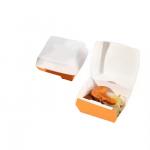 Low Price Customized Biodegradable Clam Shell Boxes for Fast Food Burger Takeaway