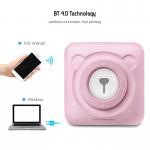 A6 58mm Mini Portable Thermal Photo Printer For Home