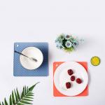 Heat Resistant Silicone Potholder Non-slip Bowl Pad Mat Glove Honeycomb Mats for sale