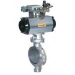 Sanitary Pneumatic Power Station Butterfly Valve Low Pressure ZSH / SW for sale