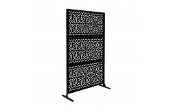 China Custom Folding Screen Room Divider Rectangle Aluminum Material supplier