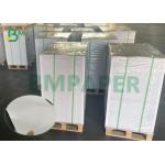100lb Text Paper Glossy White Coated Paper C2S 25 x 38 Offset Printing for sale