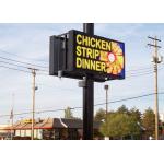 SMD3535 Full Color Outdoor Advertisement LED Display IP65 320*160mm 3-5 Years Warranty for sale