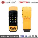 Portable Grey Long Range RFID PDA Scanner with LF Reader Chip And Tags for sale