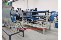 China Tianke Touch Screen 1.3mm Double Wire Chain Link Fence Machine 415V 440V supplier