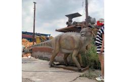 China Theme Park  Realistic Animatronic Dinosaur Iguanodon  With Movement And Sound Customization supplier