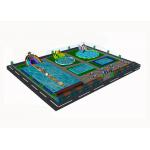 Waterproof Combined Movable Inflatable Water Parks For Backyard / Zoo