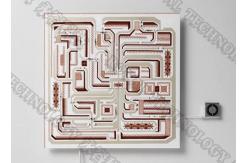 China Au Gold Glass Slide Mangetron Sputtering System Pvd Process 1 Door Chamber supplier