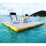 4 Person Leisure Floating Dock 2.9m Inflatable Water Platform for sale