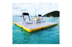 China 4 Person Leisure Floating Dock 2.9m Inflatable Water Platform supplier