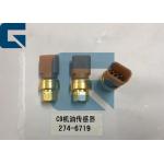 330D E336D Excavator C9 Engine Electronic Pressure Sensor 274-6719 2746719 for sale