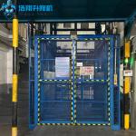 10m High 500kg-20000kg Industrial Indoor Goods Lift Hydraulic Cargo Elevator for sale