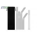 Birthday Party Stainless Steel Reusable Straws Cold Beverage Drinking for sale