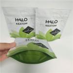 Food Grade k Plastic Pouches Packaging Stand Up Kratom Bags For Powder / Pill for sale