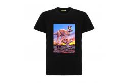 China Custom Design 100% Cotton T - Shirt With 3D Lenticular Flip Effect Artwork supplier