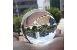 China Decorative Transparent Resin Ball  , Clear Crystal Ball 100mm supplier