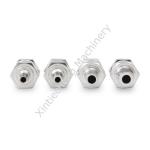 Aluminum Alloy Quick Coupling Custom Machined Parts 10mm To 500mm for sale