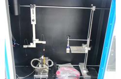 China UL94 Horizontal Vertical Flame Chamber with power 50W 500W Flammability Test Equipment supplier