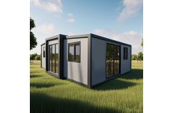 China Expandable Container House Steel Frame and Insulated Panels for Customer Requirements supplier