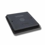 Tamper Proof And Odor Sealed SMC Sewer Access Cover 500mm With Advanced Locking Design And Stability for sale