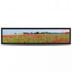 24 28 Inch TFT Ultra Wide LCD Signage Stretched Bar Advertising Display