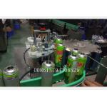 Energy Saving Automatic Bottle Label Applicator Convenient Operation