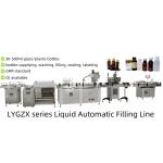 Pharma Liquid Filling Machine For 30-500ml Volume Disinfect Plastic Or Glass Vials Bottles With GMP for sale