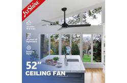 China Natural Wind Ceiling Fan with Remote Control 1stshine Household Bldc Reversible Motor supplier