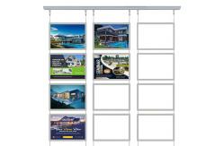 China Custom Crystal Led Light Box 80000hr Clear Acrylic Backlit Advertising Light Boxes supplier