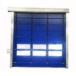 External Galvanized Steel Frame Folding Shutter Doors With Strong Wind - Bar for sale