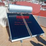 300L Pressurized Flat Plate Solar Water Heater Blue Solar Thermal Flat Collector 250L Flat Panel Solar Water Heater for sale