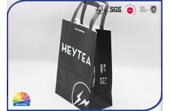 China 4C printing Kraft Shopping Paper Bags With Handle Customized Eco Friendly supplier