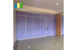 China Collapsible Acoustic Office Retractable Wall Movable Partitions For Conference Hall supplier