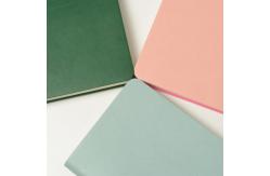 China Light Grey Grid Writing Journal Notebook Thickness 15mm With Two Sided 100gsm Paper supplier