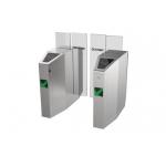 SUS Staniless Steel Anti-Tailing Intelligent Access Control Gate Cards Reader Sliding Turnstile for sale